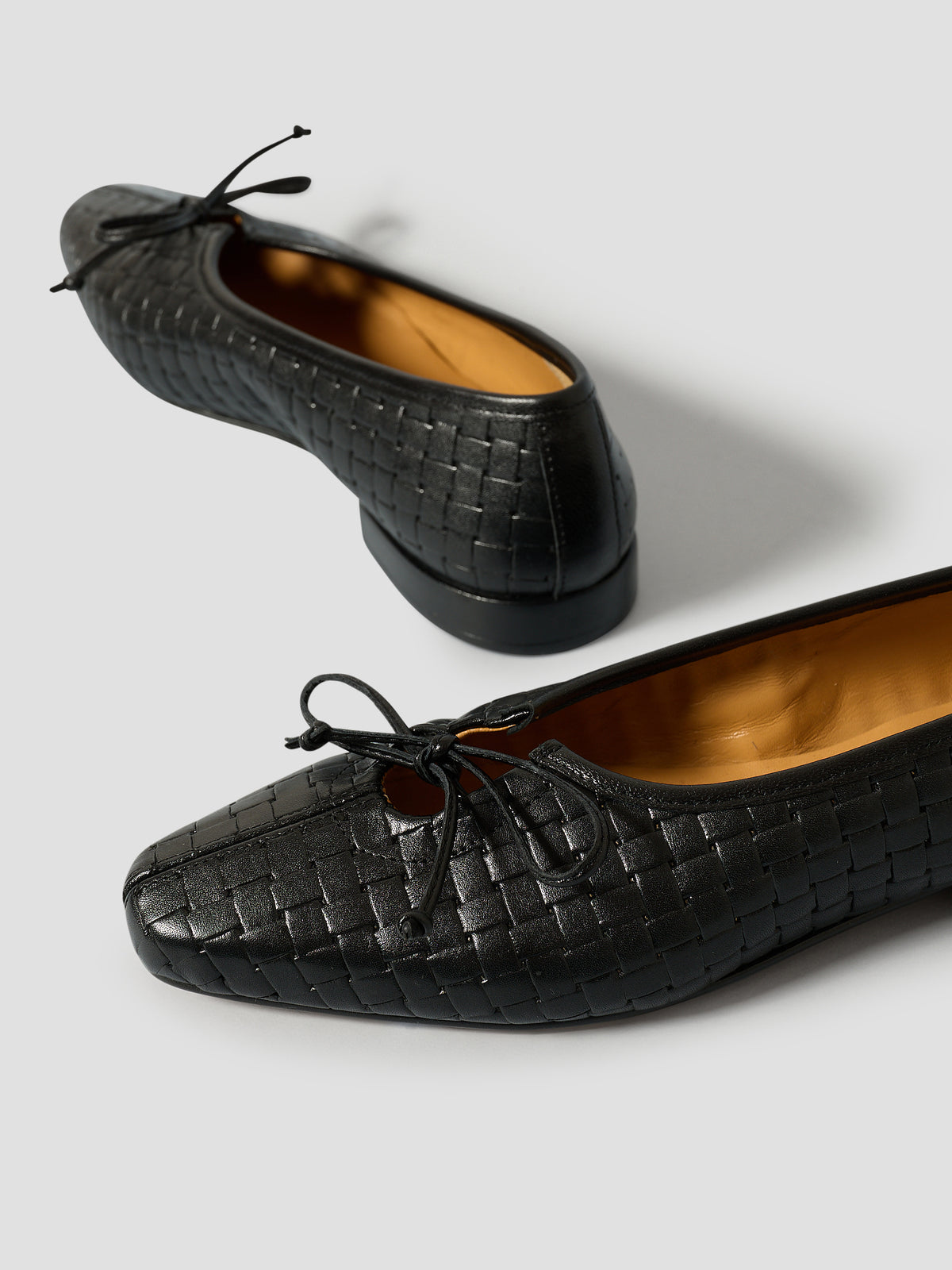 The Lizzy Braided Black Leather