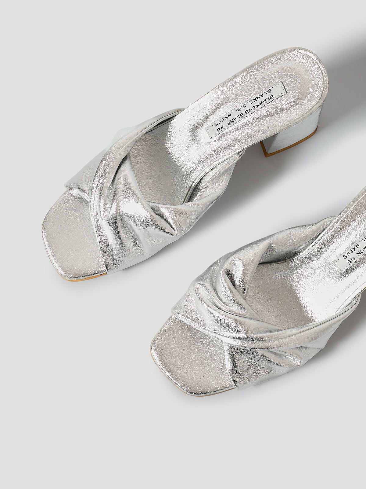 The Marla Silver Leather