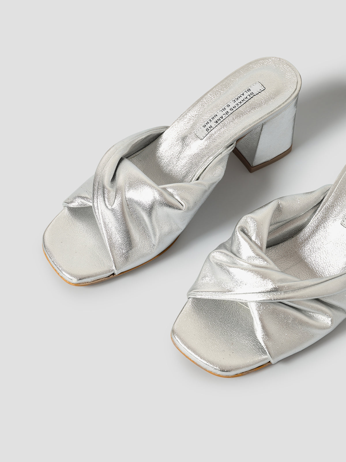 The Marla Silver Leather