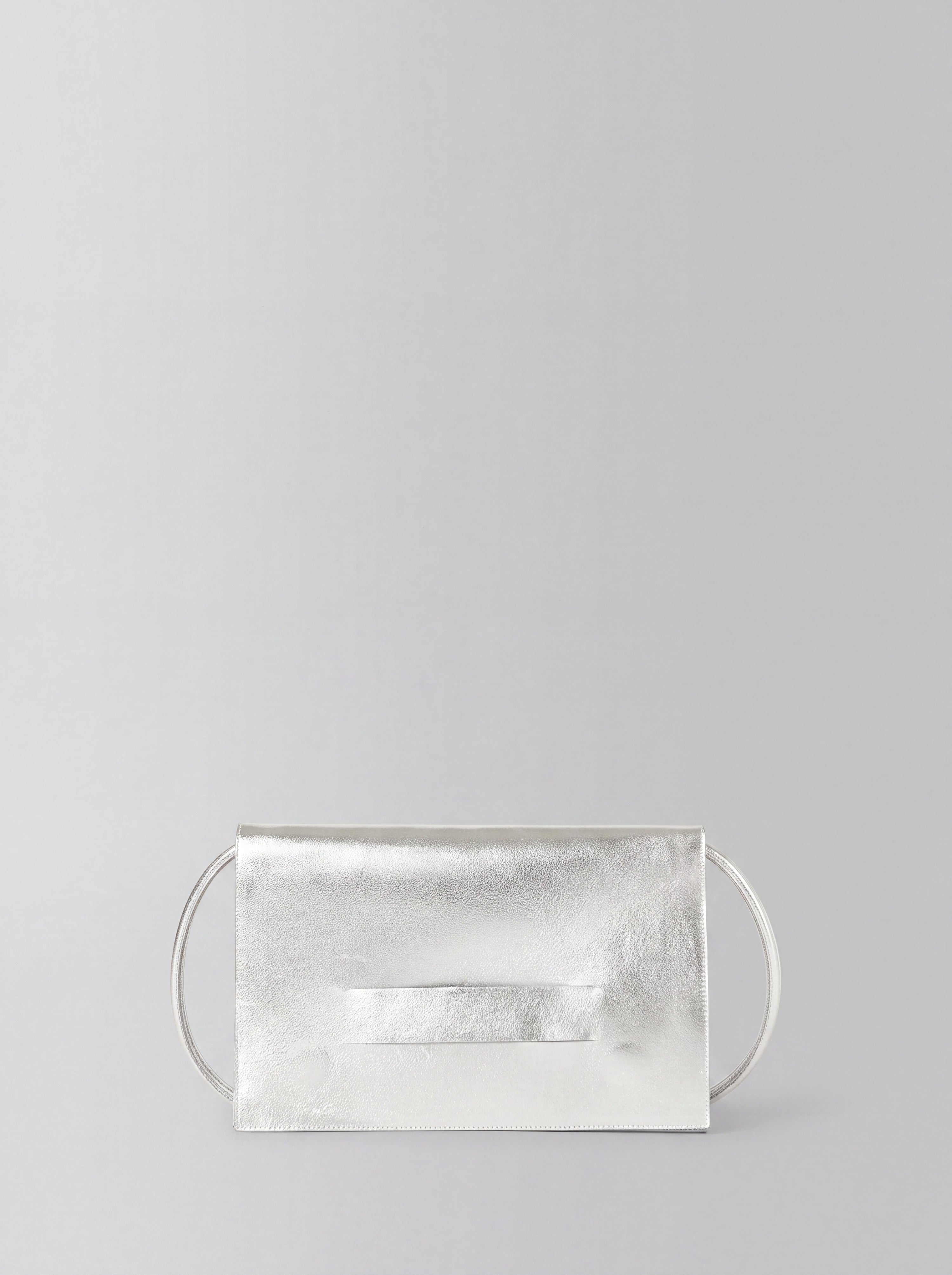Blankens The Monaco Clutch Bag Silver