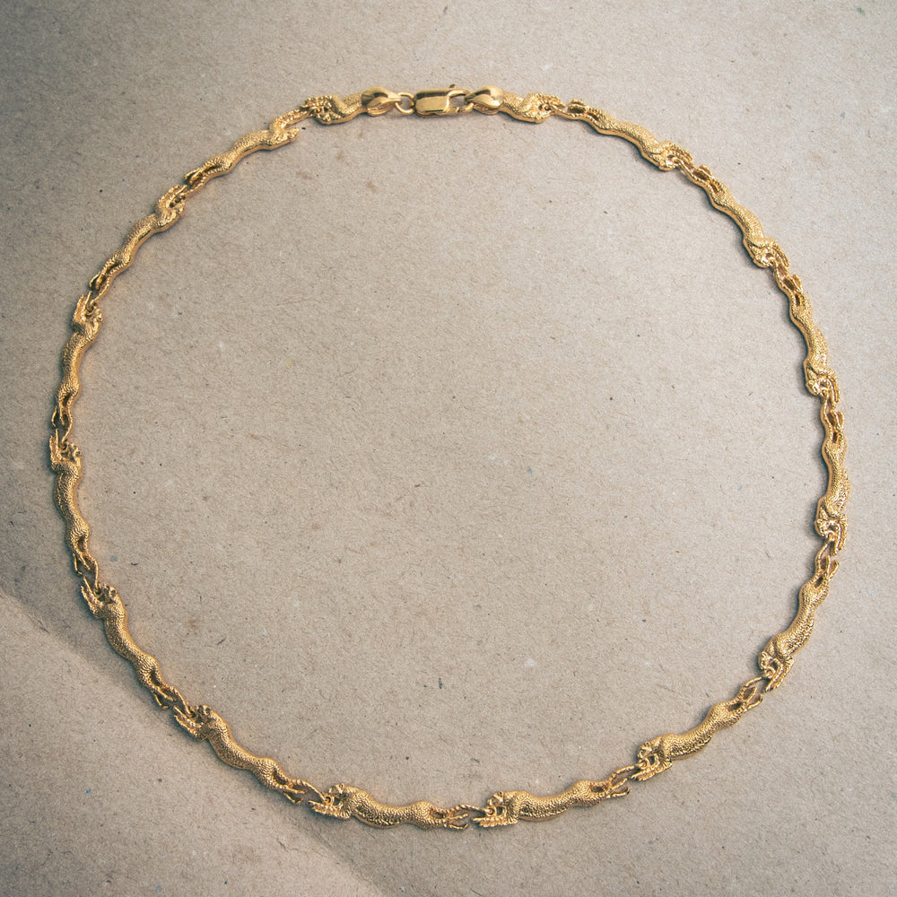 GOLD LARGE CHEETAH CHAIN
