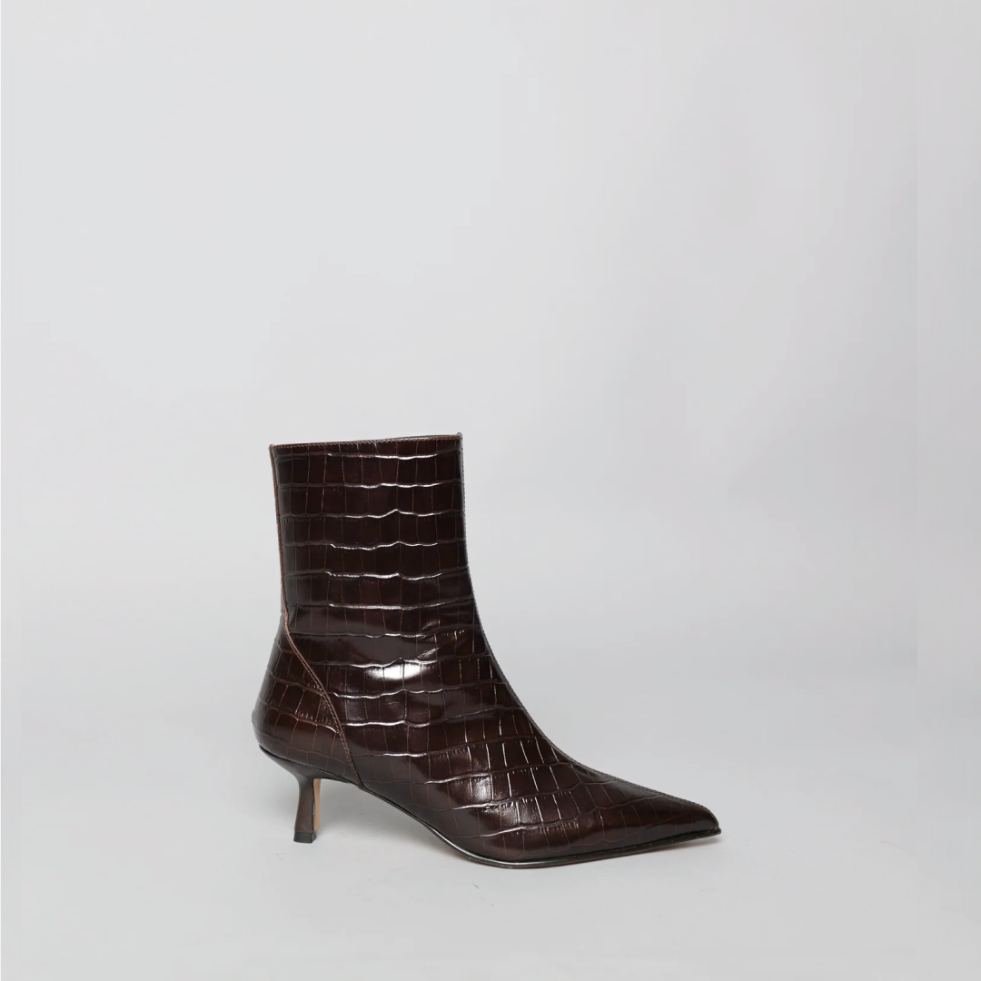 THE MIRANDA WARM BROWN CROC