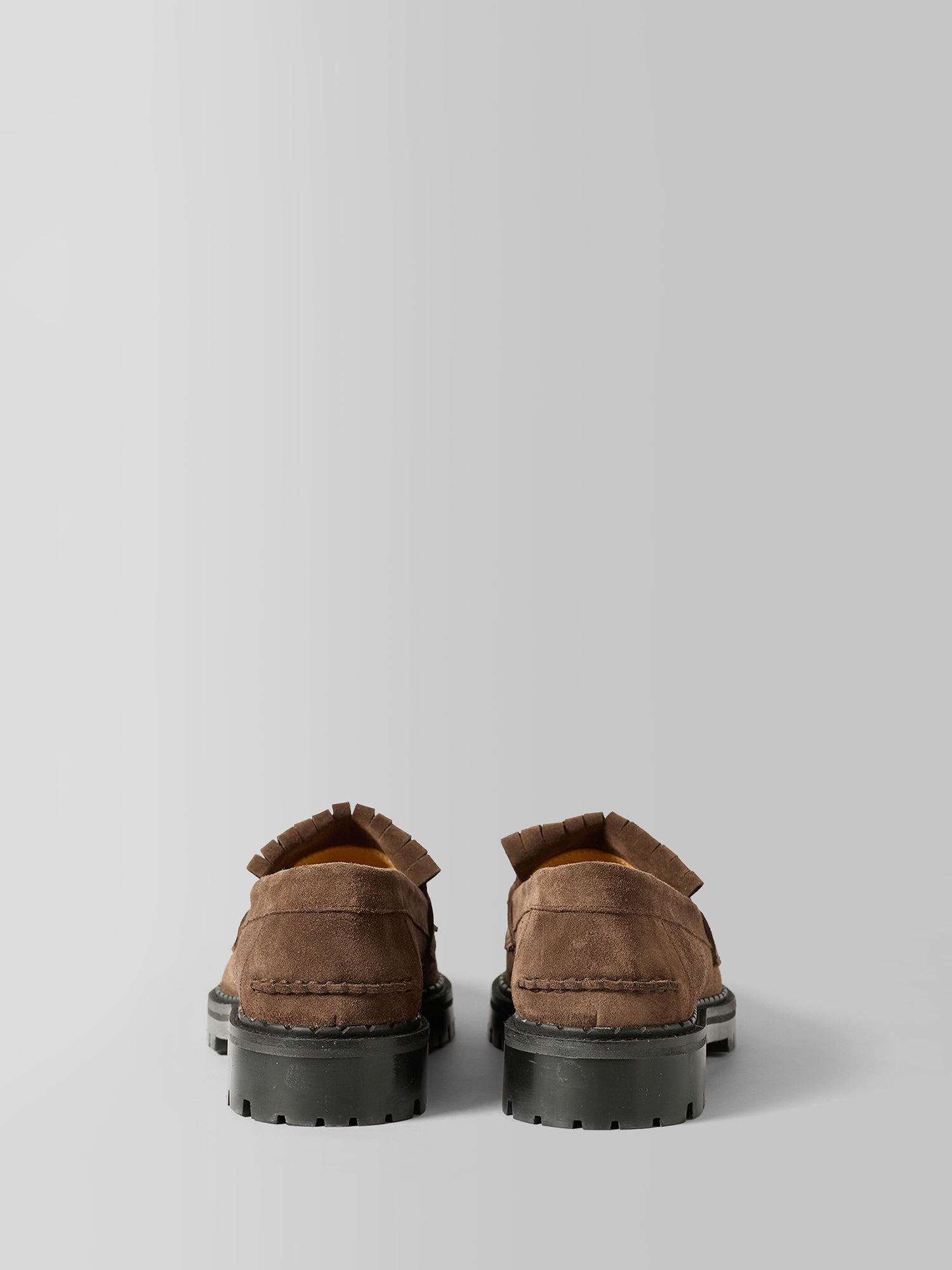 Blankens Amal Brown Suede Loafers
