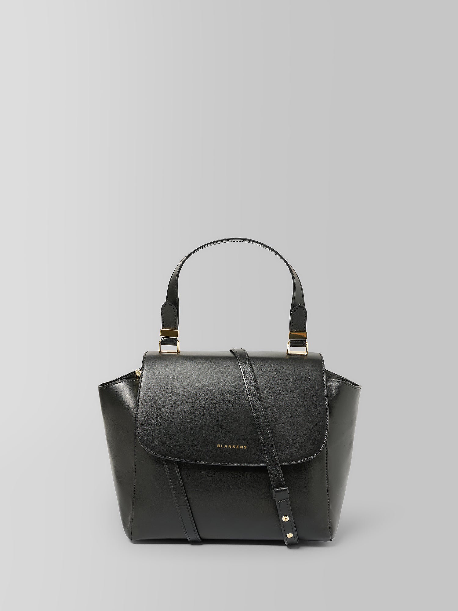 Blankens The Madison Black Leather Handbag