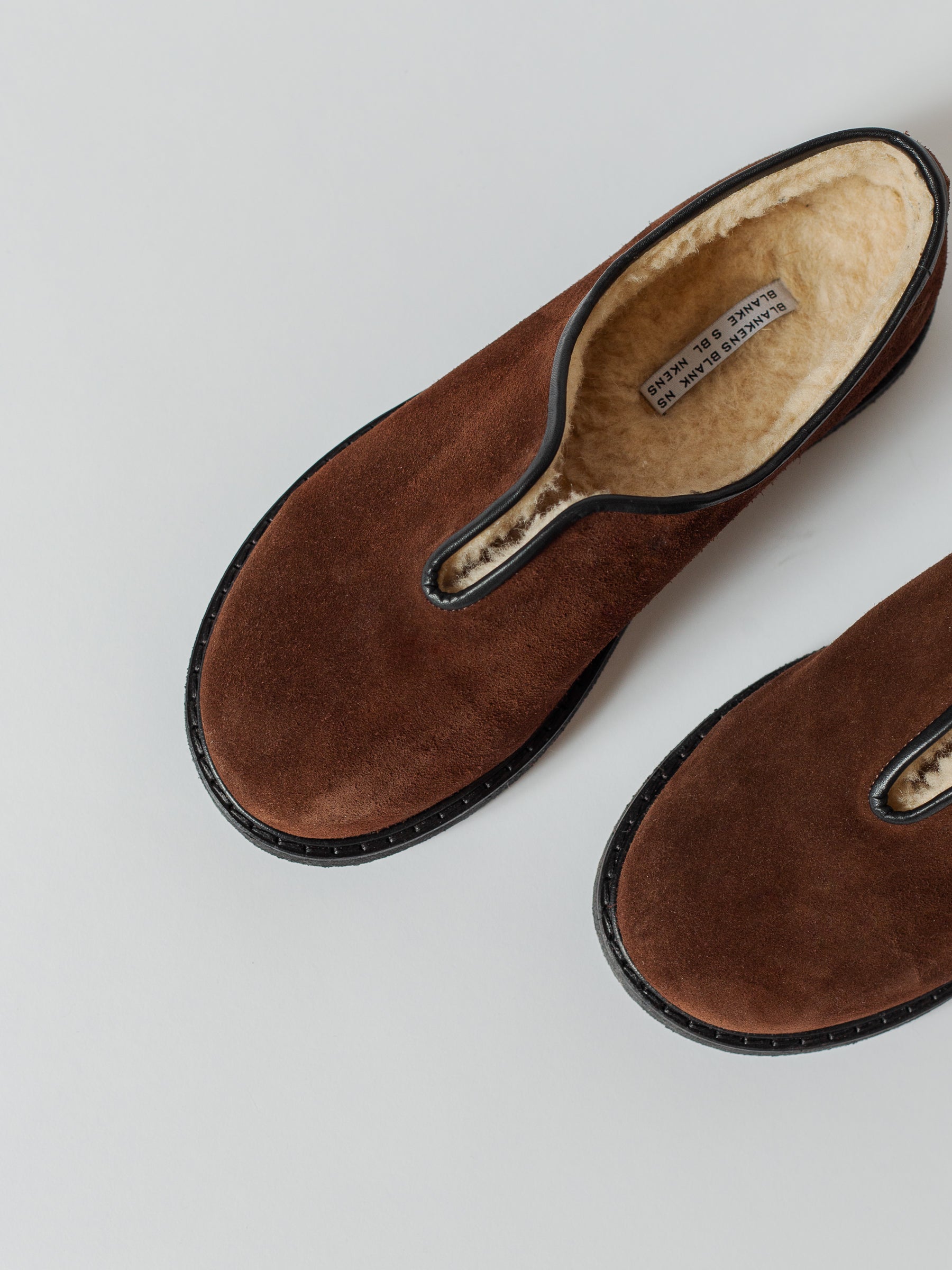 Blankens The Malin suede slip-on flats