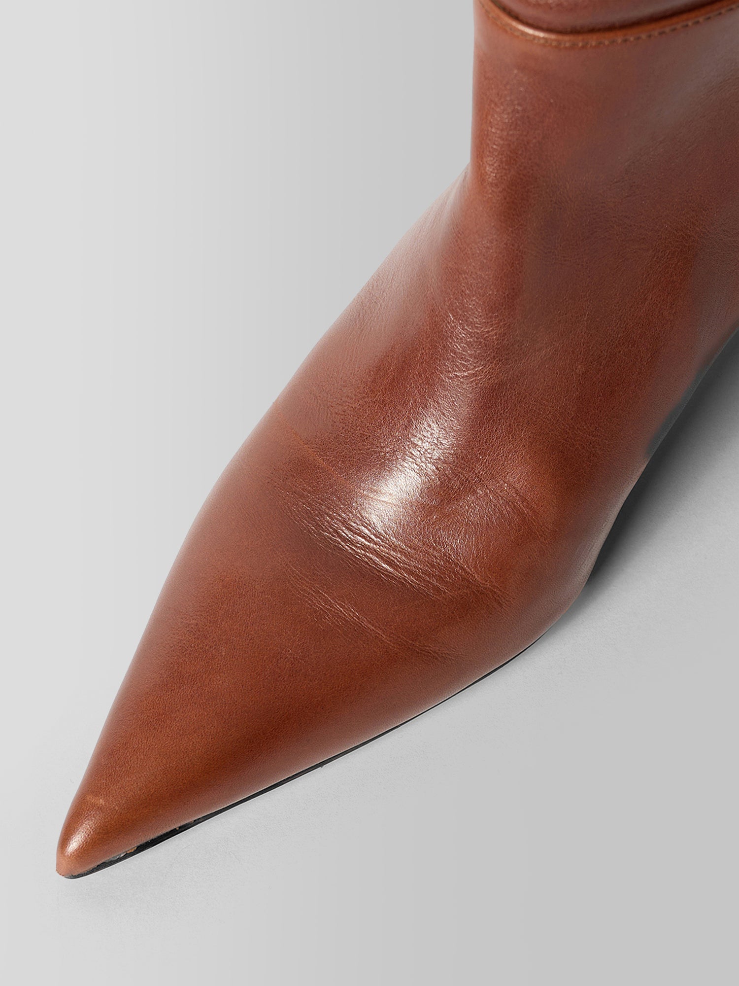 Blankens The Sydney Brown Leather Knee-high Boots