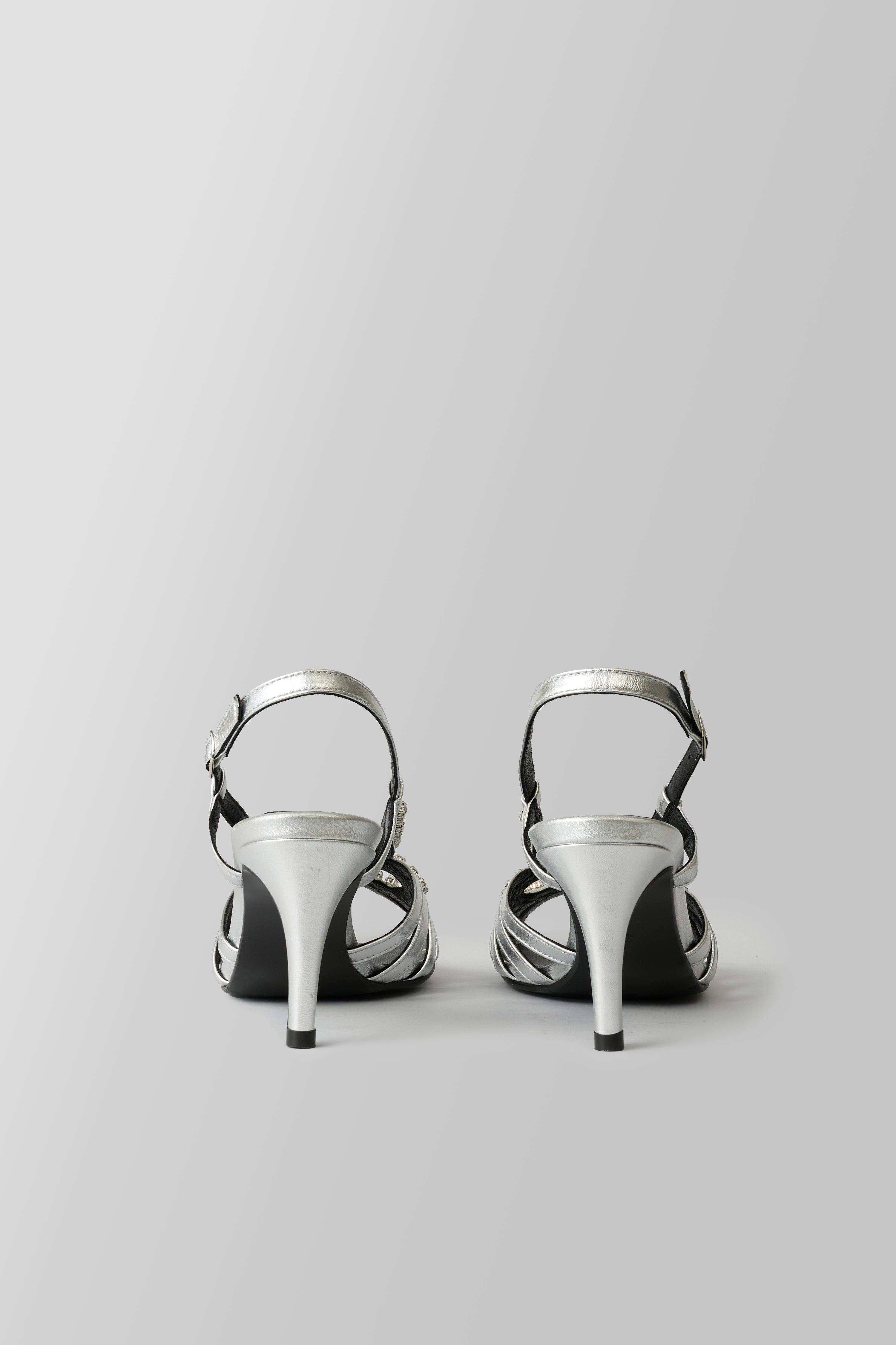 THE JULIA SILVER AND RHINESTONE BOW