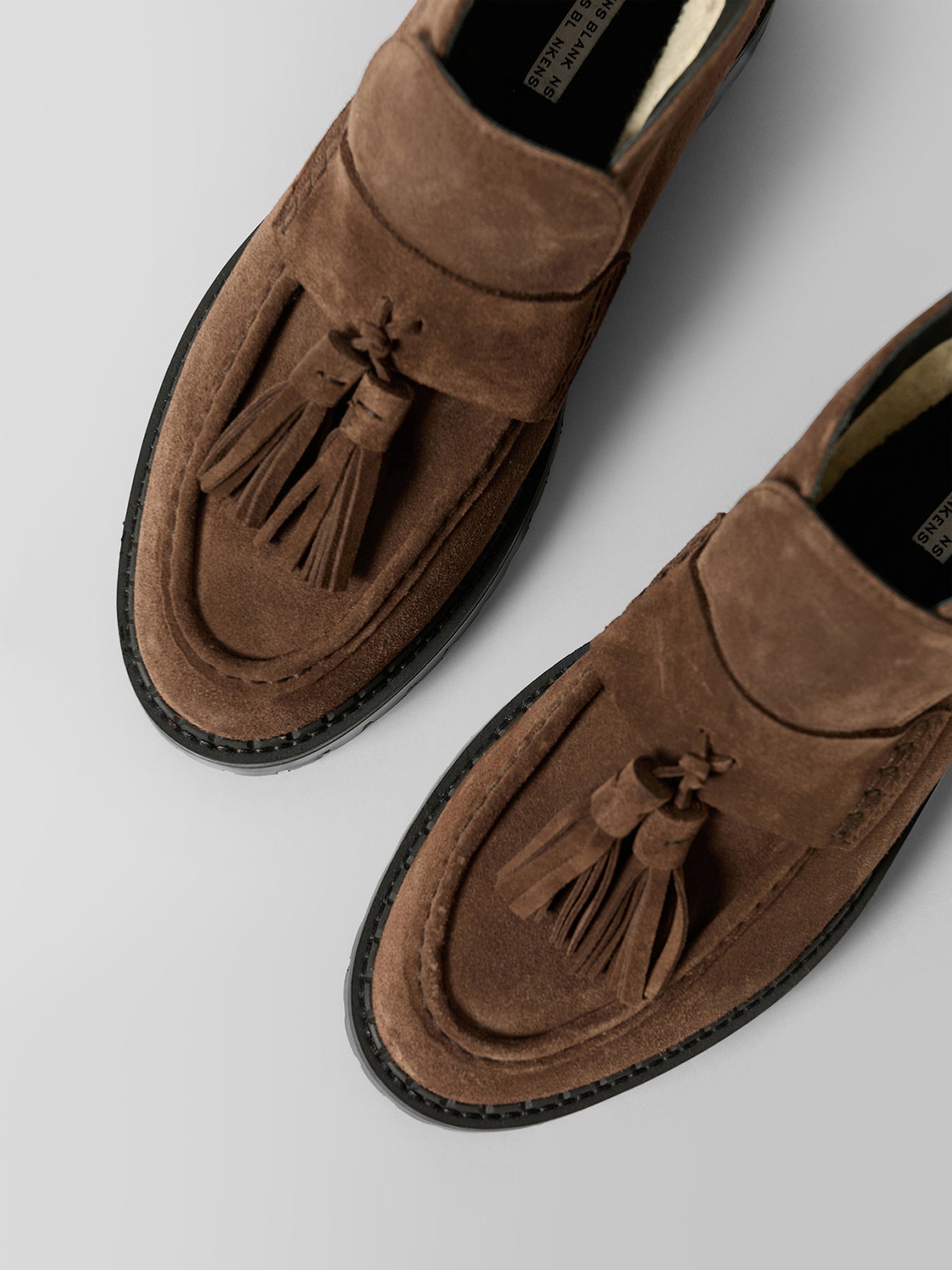 Blankens The Amal Brown High Loafers