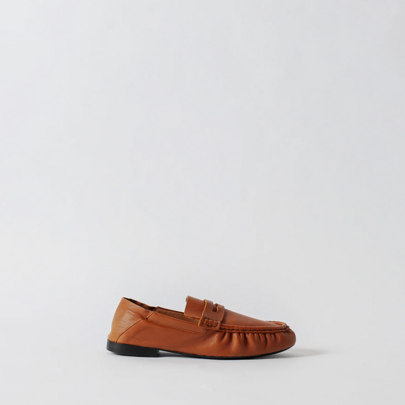 The Vienna Sacchetto Camel Leather