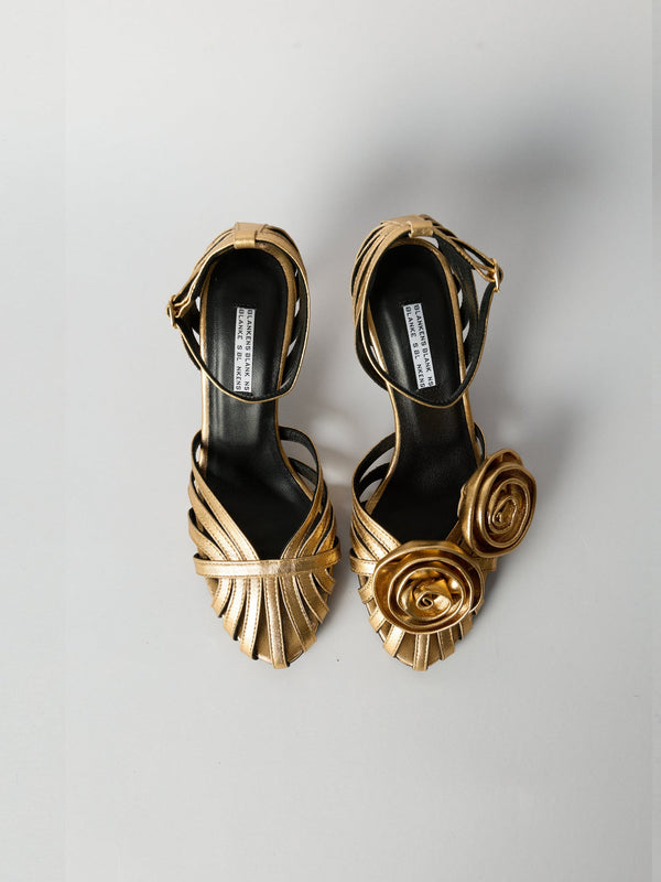 Blankens Gold Clip-On Roses